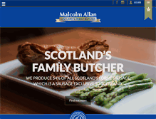 Tablet Screenshot of malcolmallan.co.uk